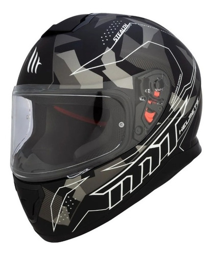 Casco Moto Integral Mt Thunder 3 Stealth Panella Motos