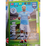 Carta Adrenalyn Fifa 365 2020 Sergio Agüero 