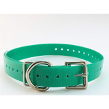 Sistema Para Perros Correa E Collar 1 Biothane, (verde Neón)