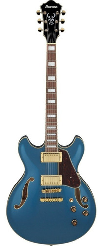 Guitarra Ibanez As 73g Pbm Prussian Blue Metallic