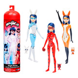 Miraculous Ladybug Magic Heroez Reveal - Muñeca Que Cambia