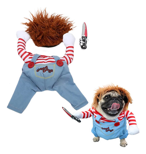 Disfraz De Payaso Asesino De Perros Y Gatos For Halloween