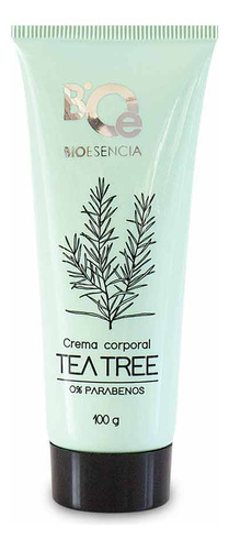 Crema Corporal Curativa Bioesencia Tee Tree Sin Parabenos