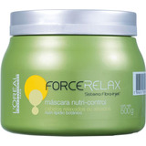 L'oréal Force Relax Control  Máscara De Nutrição 500g