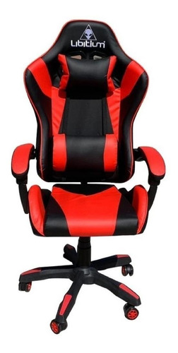 Silla Gamer De Escritorio (roja Con Negro)