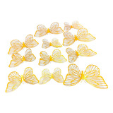 Mariposas 3d Decorativas Para Fiestas O Pared X12u Dorado