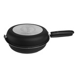 Sarten Doble 20cm. Ideal Para Tortilla U Omelet Aluminio Teflon Antiadherente Hudson Sarten Tortillera Super Oferta Bz3