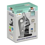 Microscopio Infantil 450x Kit Descubrimiento Optiks 2246 Color Gris