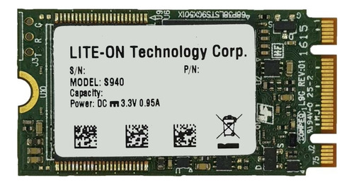 Disco Ssd Nvme 2242 Notebook Lite On ( 512gb Ssd ) Pull New