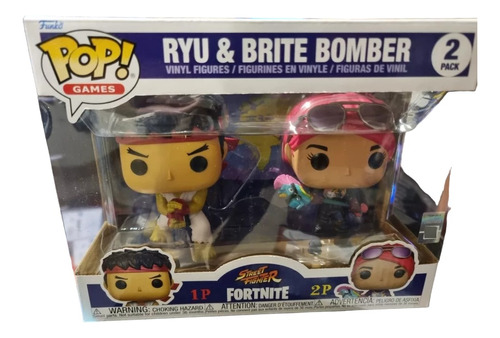 Funko Pop Ryu & Brite Bomber