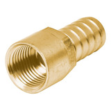 Adaptador Para Poliducto, 1/2', Hembra Foset 49311 Color Dorado