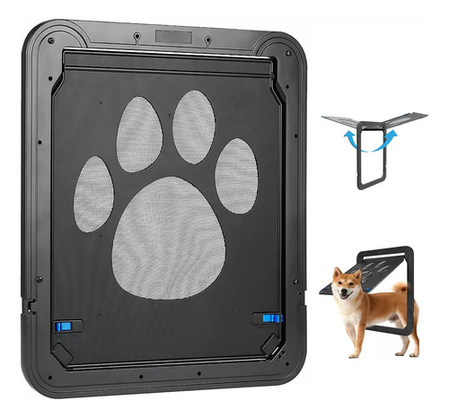 Puerta Mosquitera Plegable Magnética For Perros Y Gatos .