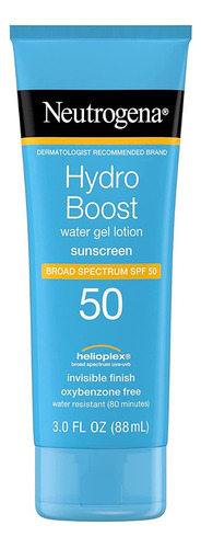 Bloqueador Protector Solar Neutrogena Hydro Boost Fps50