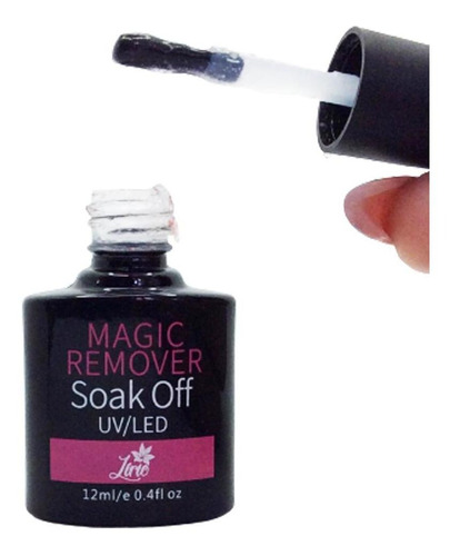 Magic Remover Esmalte Removedor Unhas De Gel Soak Off Lirió