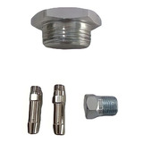 Kit Tampão Válv. Prioridade + Tampão 1/8npt + Niple De Ar M6