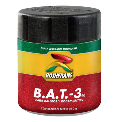 Grasa Lubricante Baleros Y Rodamientos Bat 3 250 G Roshfrans