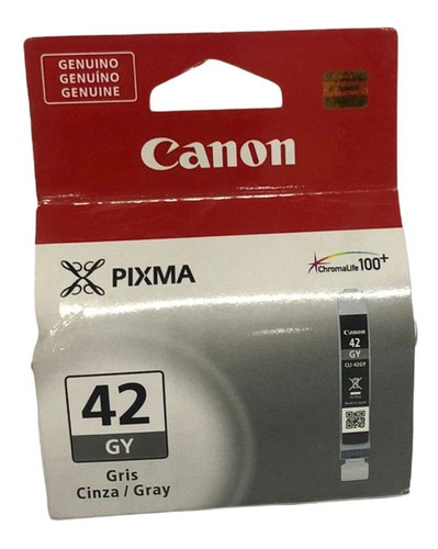 Canon Tinta Cli-42gy Gris Original Canon Facturado