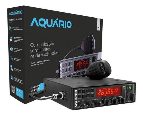 Rádio Px Aquário Rp-80 Homologado Pela Anatel  Nota Fiscal