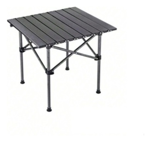 Mesa Dobrável Camping Churrasco Acampamento Aluminio 54cm