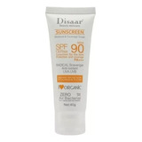 Protetor Facial Solar Orgânico Oil Free 90 Max Disaar  40g .