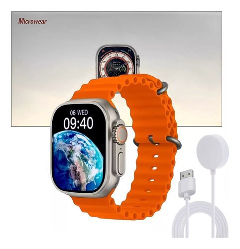 Relógio Smartwatch W68+ Iwo 8 Ultra 49mm Lançamento Original