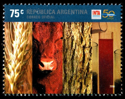 2006 Instituto Agropecuario - Argentina (sellos) Mint