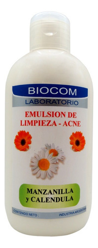 Biocom Emulsion De Limpieza Control Acne Piel Grasa X 125