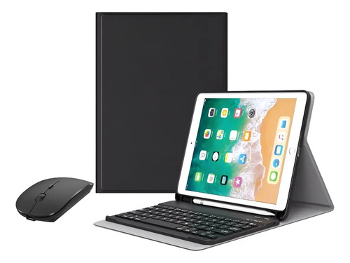 Funda Con Teclado Mouse Bluetooth iPad Pro 2019 10.2 Pulgada | Meses sin interés