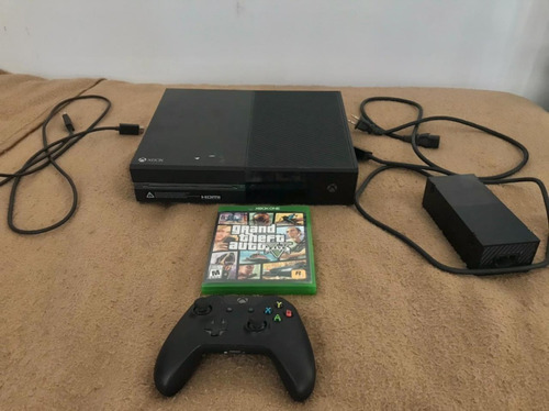 Xbox One Negro 500 Gb Con Grand Theft Auto 5 U Otro Juego