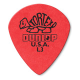 Dunlop 472rl3 0.50mm Tortex Jazz, Rojo - Paquete De 36