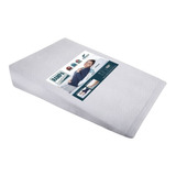 Travesseiro Inteligente Fibrasca Rampa Terapéutica Adulto Saúde Triângular 83cm X 15cm Cor Branco