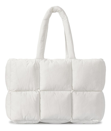 Xiaery Bolso De Mano Acolchado Grande For Mujer, Bolso De