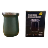 Mate De Acero Inoxidable Termico Grande Clasico En Caja