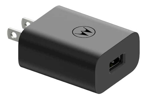 Cargador Ac Motorola Usb 1amp Universal (sin Cable) Negro (