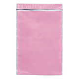 100 Envelopes Coloridos Para Envios - Rosa Bebê - 32x40 Cm