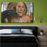 Cuadro Canva Decorativo Daenerys Targaryen 60x40 Cm