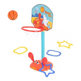 Tablero Aro De Baloncesto Deporte 2 En 1 Cangrejo Movible