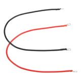 Cables De Batería De 10 Awg, Rojo Y Negro, Inversor De Corri