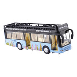 Autobús De Juguete Para Niños Y Niñas, Modelo De Azul