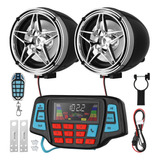 Set De Altavoces Impermeables Para Motocicletas, Coche