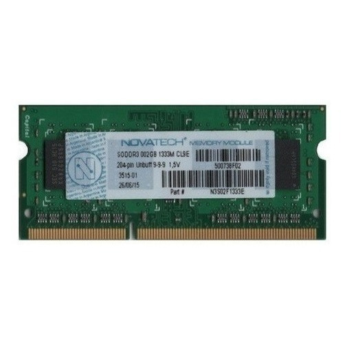 Memoria Sodimm Notebook Novatech 2gb Ddr3 1333mhz 1.5v Envio