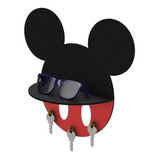 Porta Llaves De Pared Temática Repisa Mickey Mouse Disney+