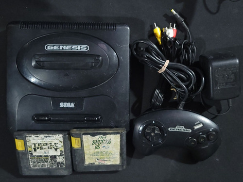 Consola Sega Genesis 2 + 1 Control + 2 Juegos A
