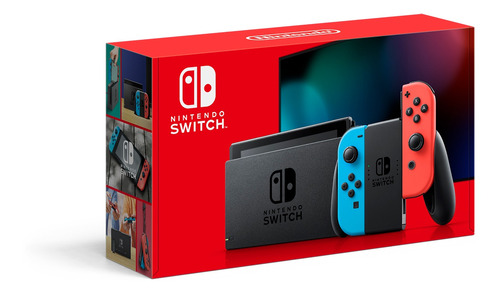 Consola Videojuegos Nintendo Switch Con Control Color Azul