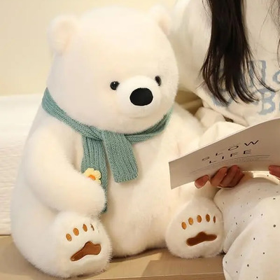 Peluches De Oso Polar, Regalos Navidad Y San Valentín Blanco | Envío gratis