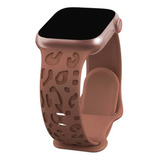 1 Para Correas De Silicona Grabadas Apple Watch