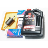 Kit Filtros Corsa  +  Motul 10w40