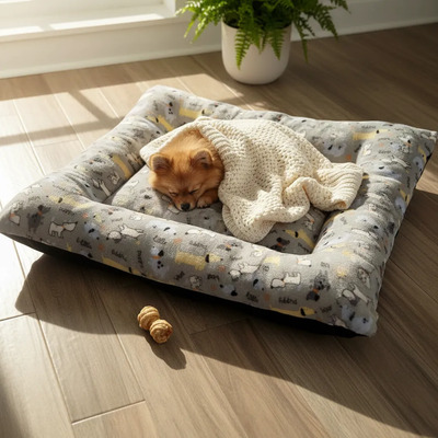 Cama Jumbo Rectangular Extra Suave Para Perro | Envío gratis