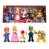 Figuras Super Mario Bros Colección X5