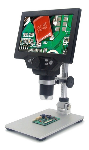 Microscopio Optico Digital 1200x Electronico Pantalla Led 